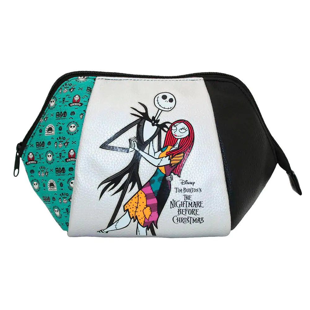 Nightmare Before Christmas geantă de machiaj Jack & Sally Patchwork poza produsului