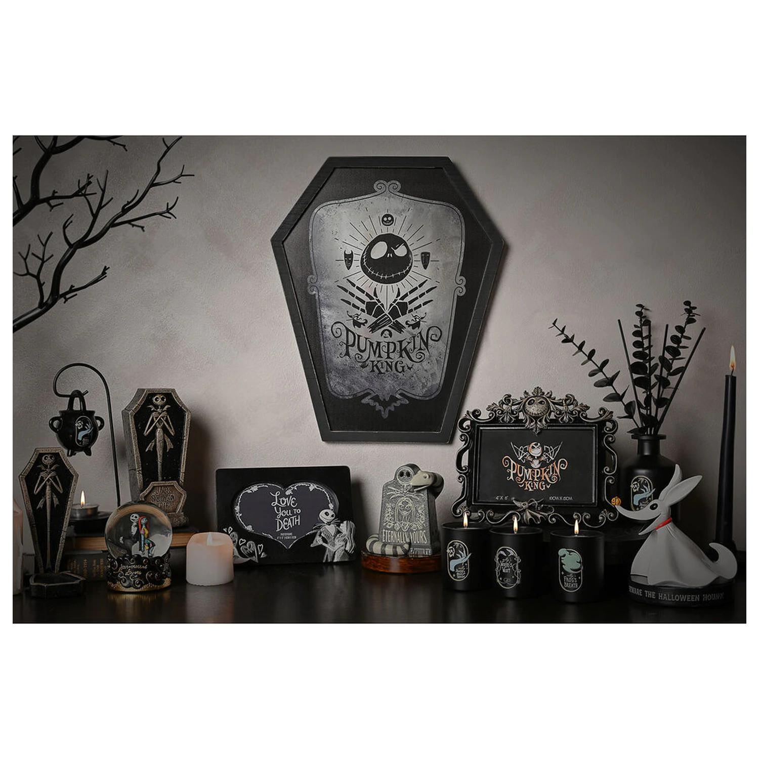 Disney Nightmare Before Christmas Pumpking King rama foto poza produsului