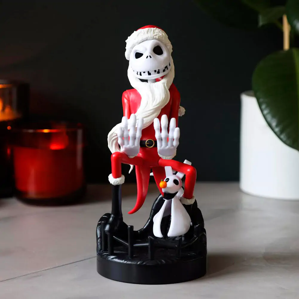 Disney Nightmare Before Christmas Santa Suit Jack suport de prindere Cable guy 20cm poza produsului