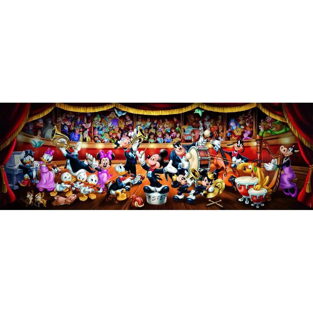 Disney Orchestra Panorama puzzle 1000 piese poza produsului