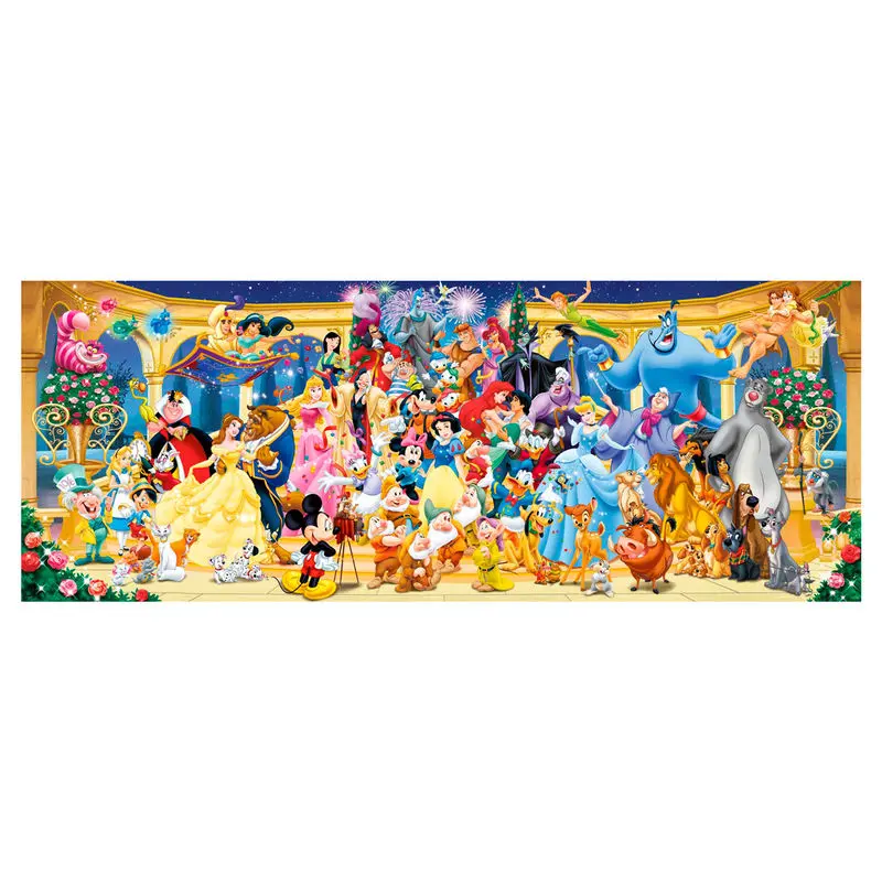 Puzzle tip panoramă Disney cu fotografie de grup (1000 piese) poza produsului