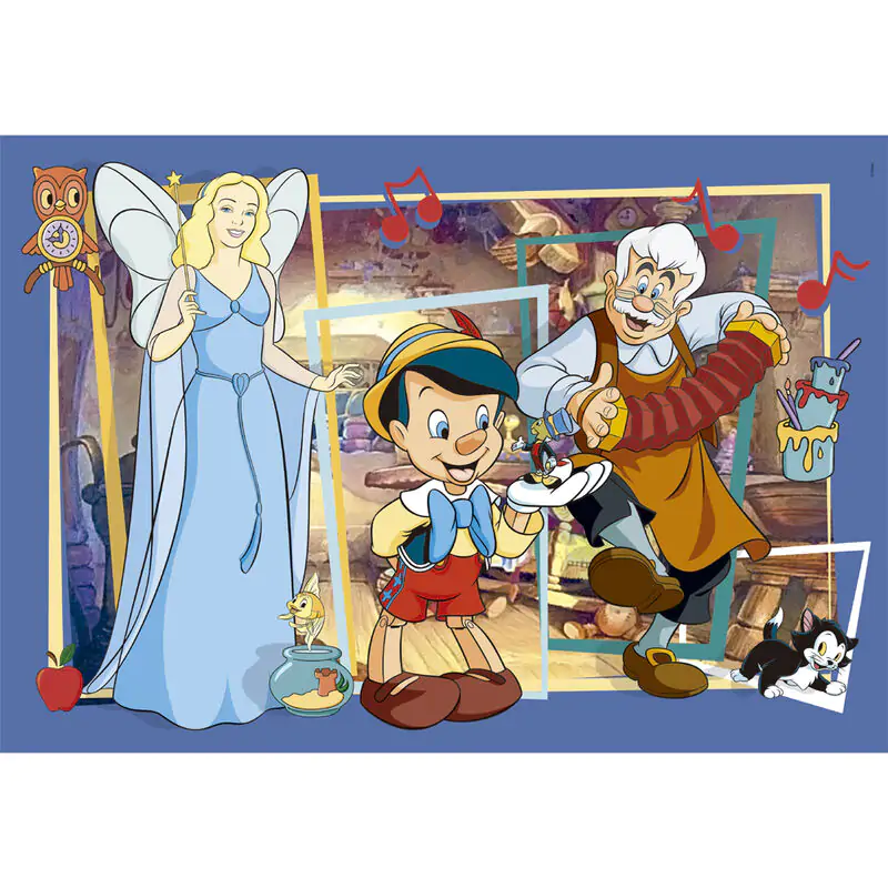 Disney Pinocchio puzzle 104 piese poza produsului