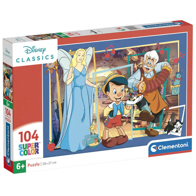 Disney Pinocchio puzzle 104 piese poza produsului