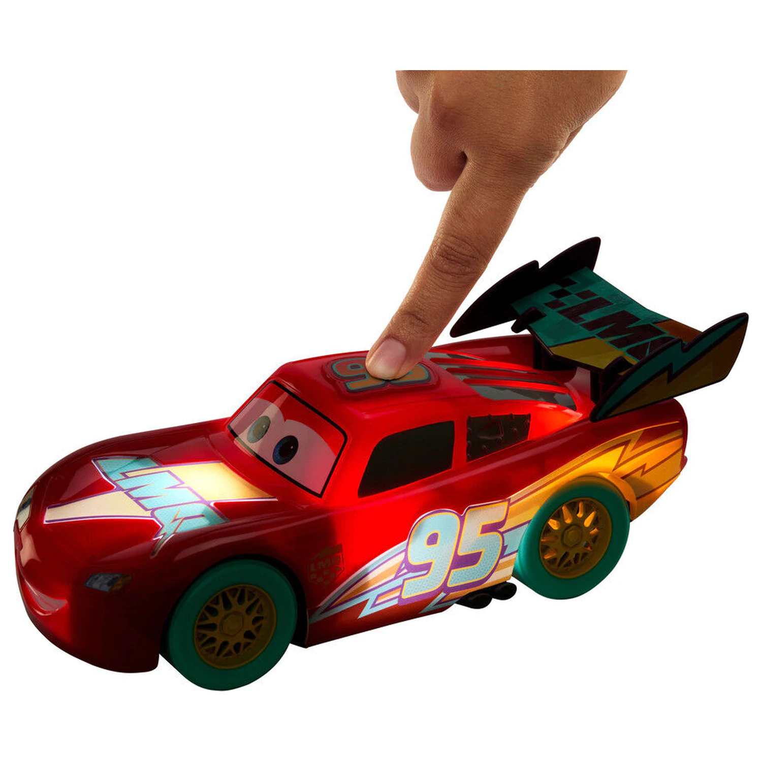 Disney Pixar Cars Lightning McQueen lumini și sunet mașină poza produsului
