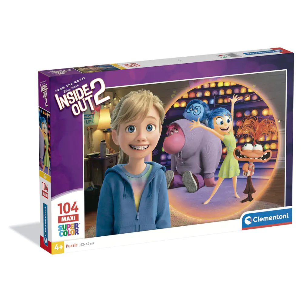 Disney Pixar Inside Out 2 maxi puzzle 104 piese poza produsului