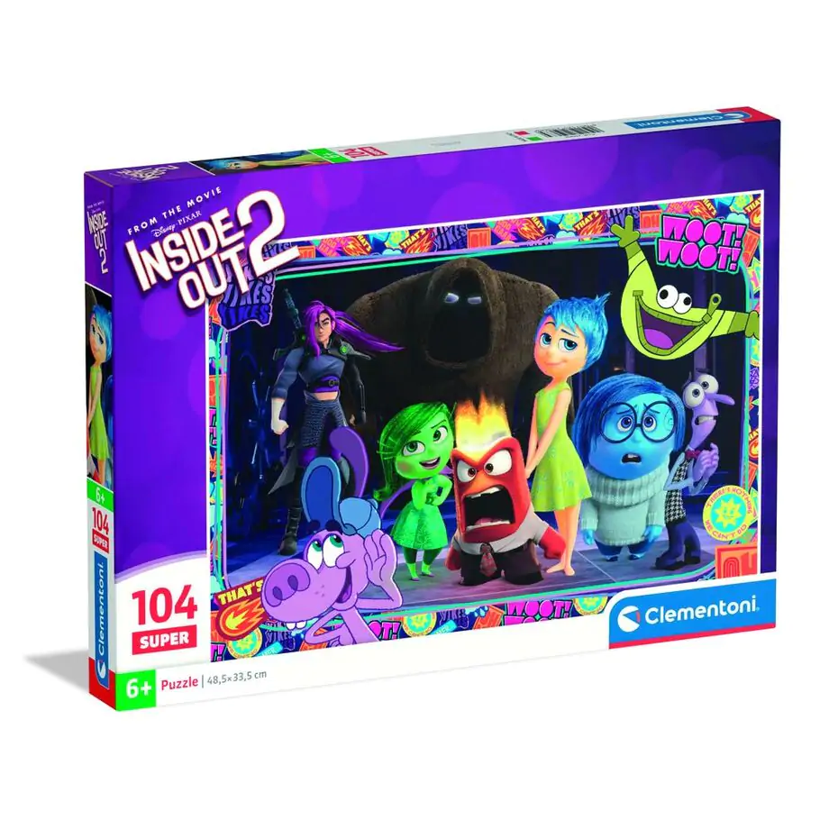 Disney Pixar Inside Out 2 super puzzle 104 piese poza produsului