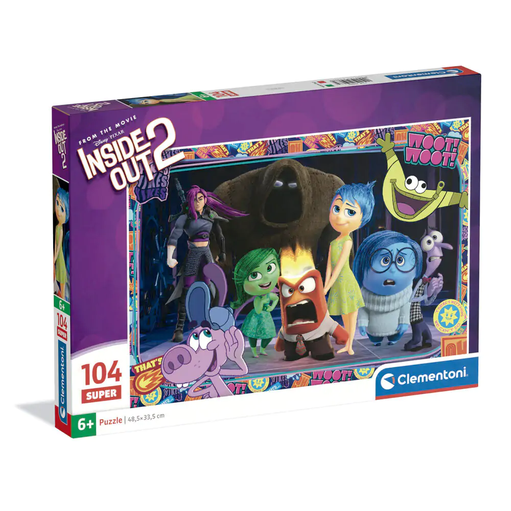 Disney Pixar Inside Out 2 super puzzle 104 piese poza produsului