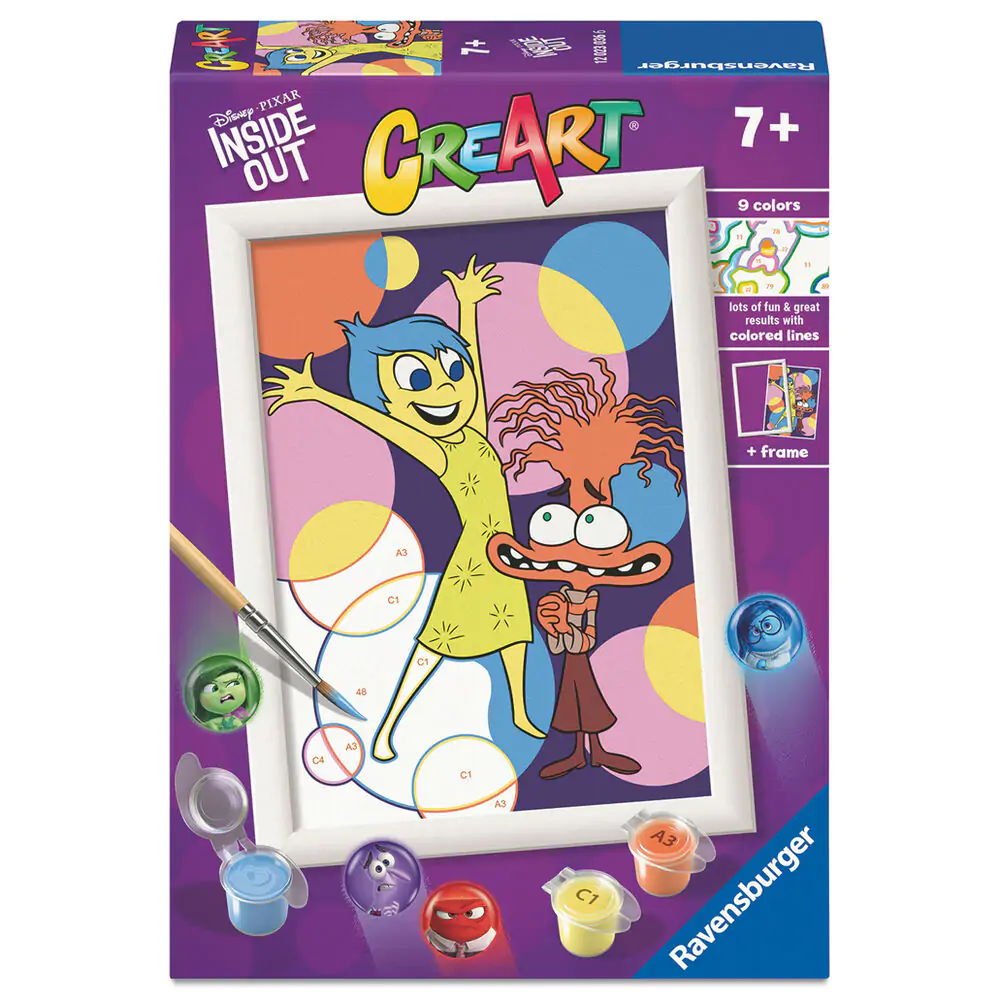 Disney Pixar Inside Out CreArt Set pictură poza produsului