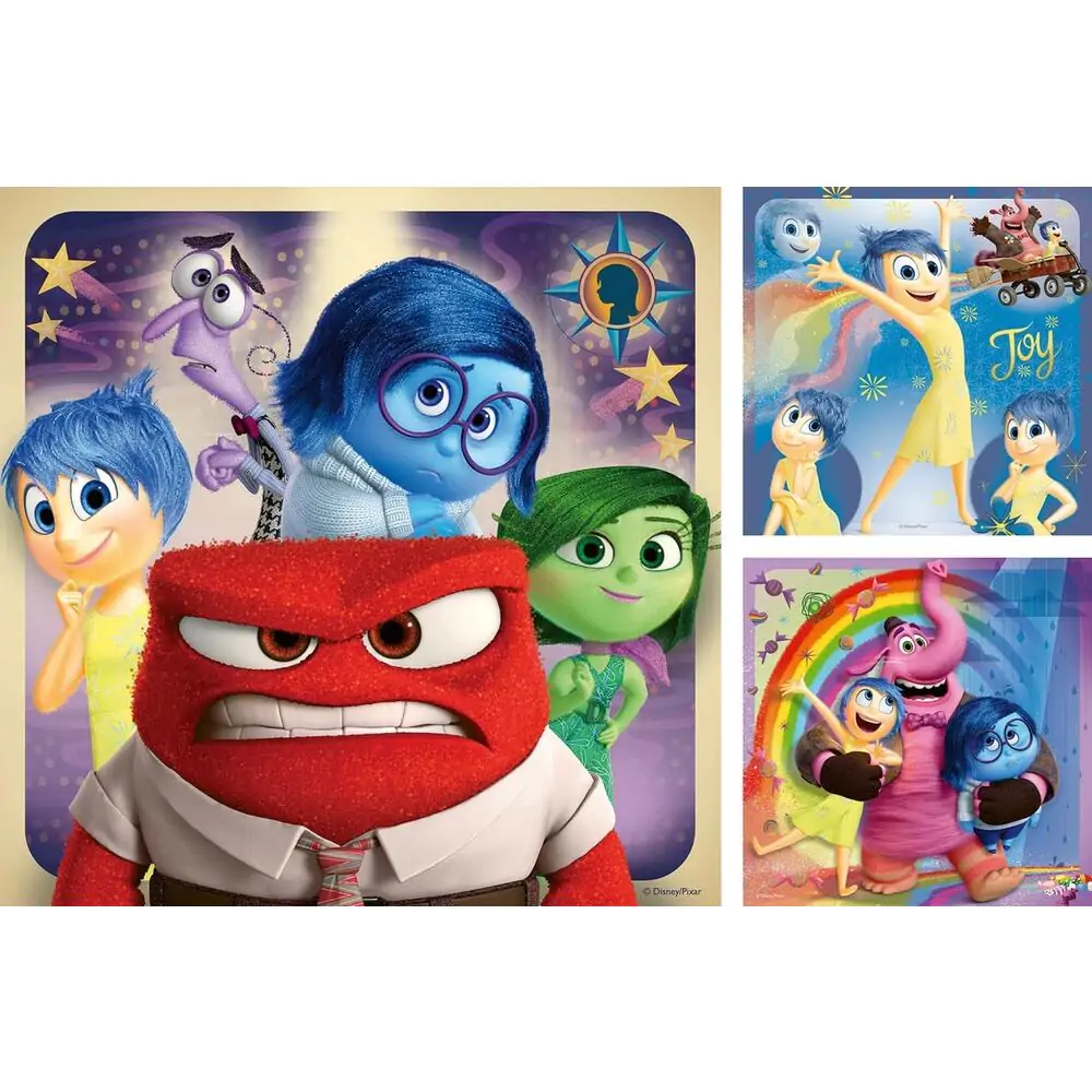 Disney Pixar Inside Out puzzle 3x49 piese poza produsului