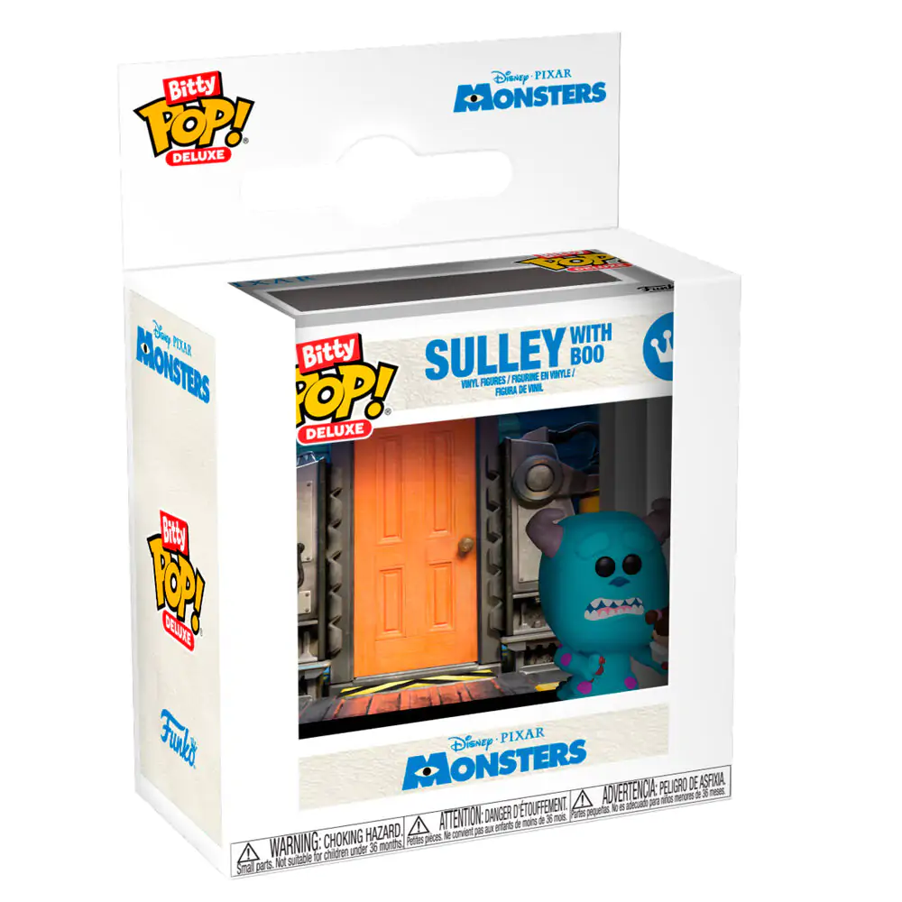 Disney Pixar Monsters Inc. Bitty Funko POP figurină Sulley cu Boo poza produsului