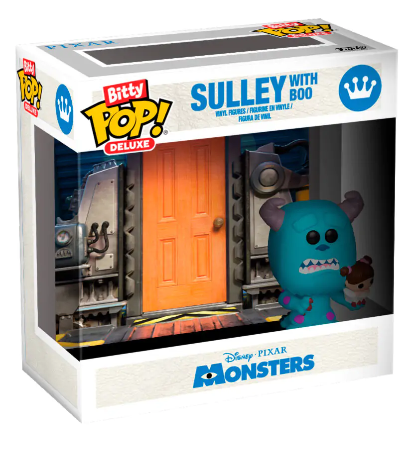 Disney Pixar Monsters Inc. Bitty Funko POP figurină Sulley cu Boo poza produsului