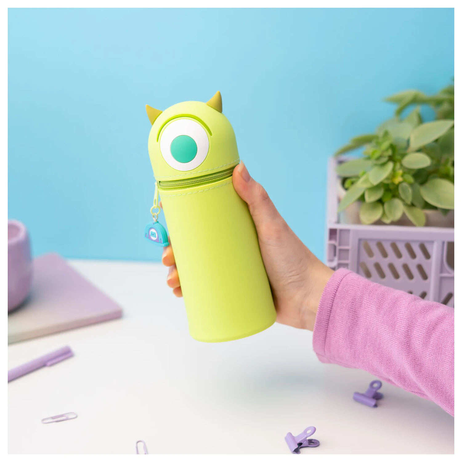 Disney Pixar Monstruos SA Mike Wazowski Trusa de creioane 3D poza produsului