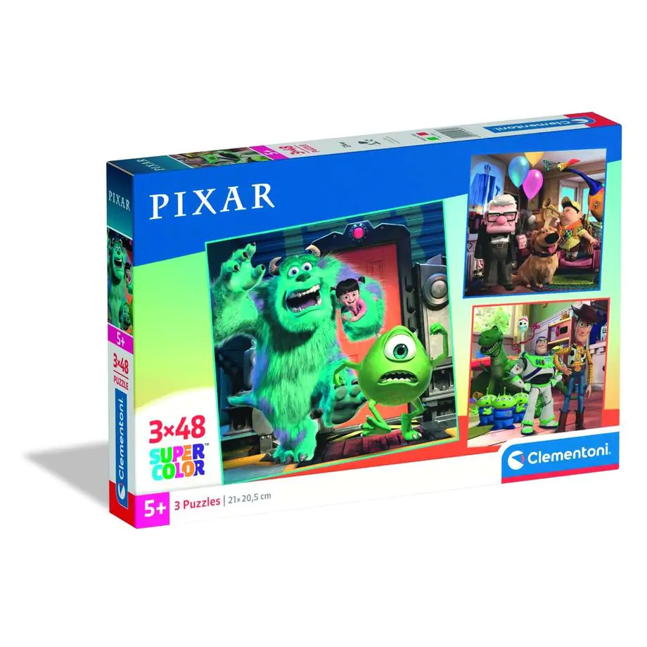 Disney Pixar puzzle 3 x 48 piese poza produsului