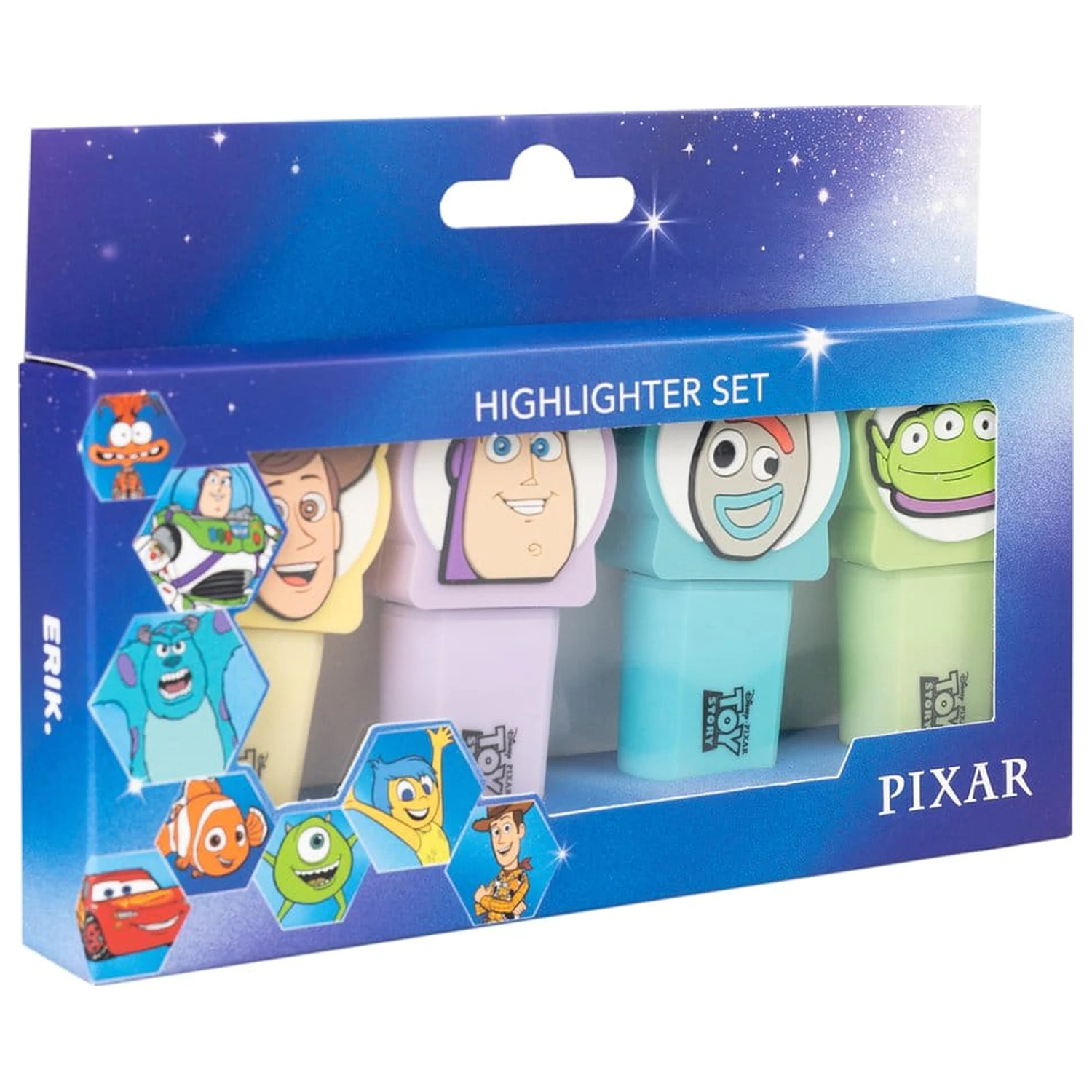 Disney Pixar Toy Story set de 4 markere cu topper poza produsului