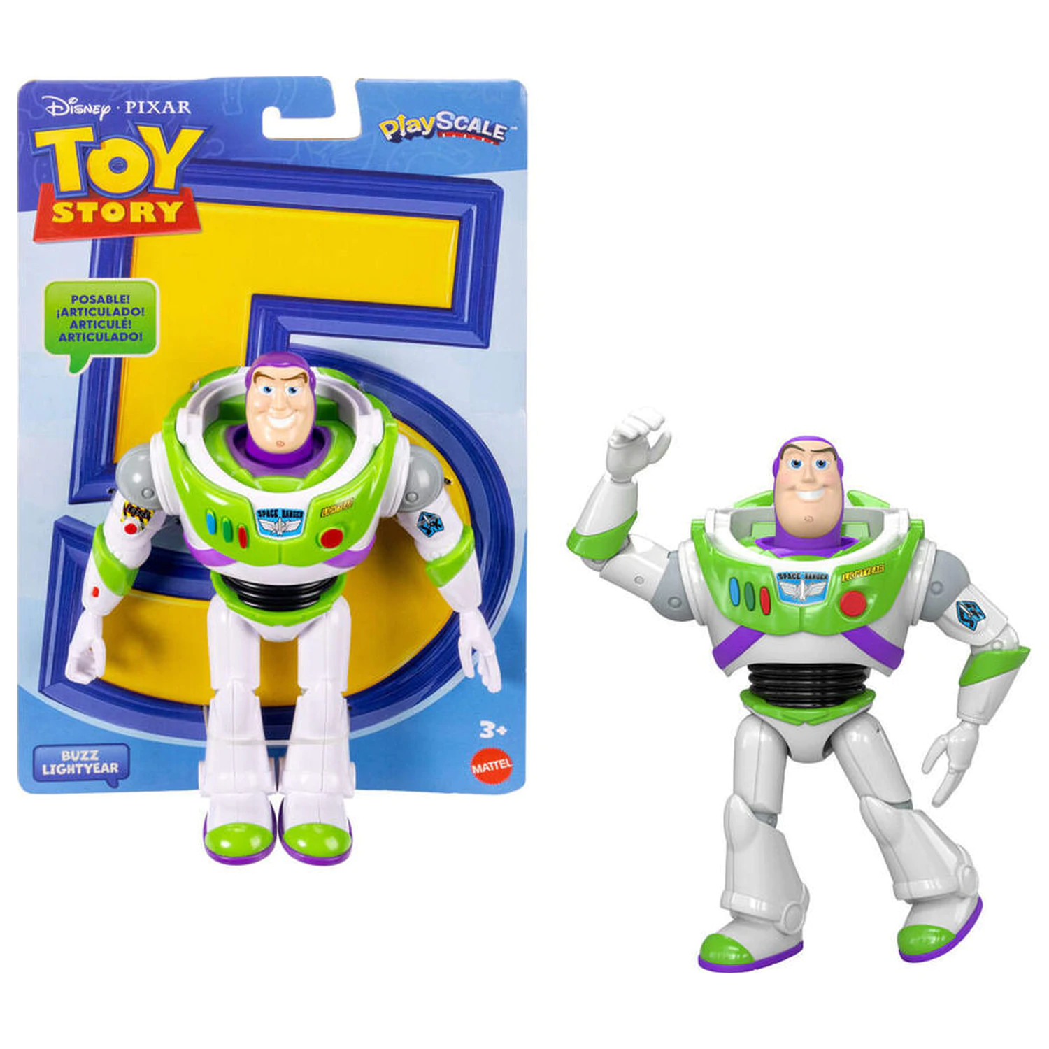 Disney Pixar Toy Story 5 figurina Buzz Lightyear 18 cm poza produsului