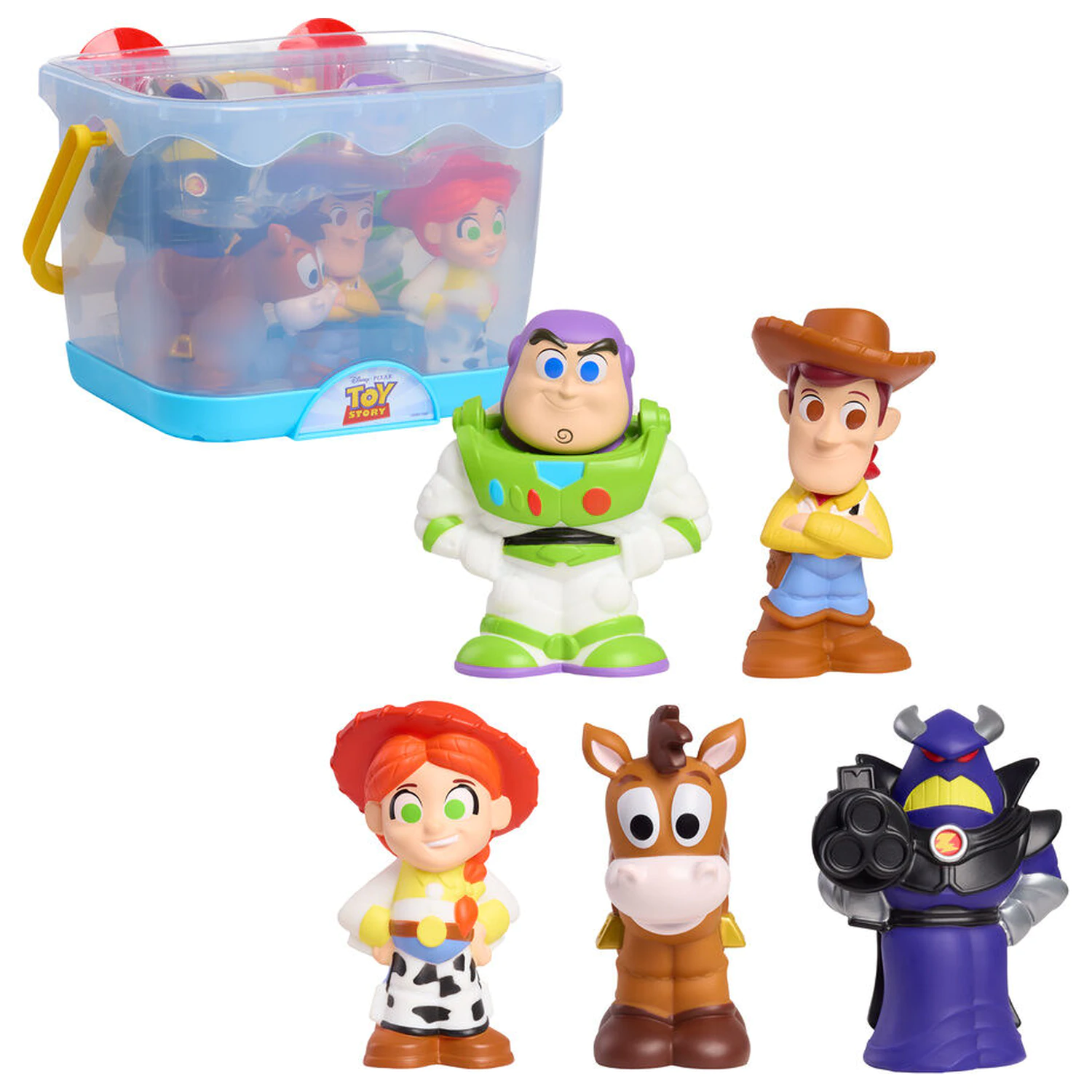 Disney Pixar Toy Story set de 5 figurine de baie poza produsului
