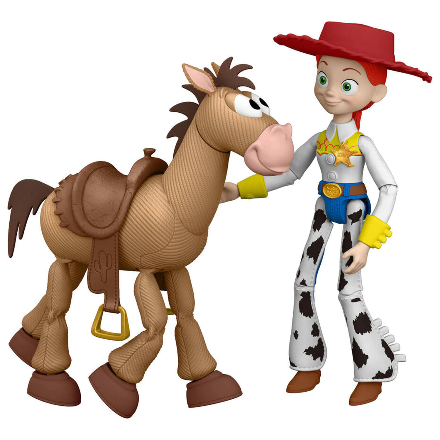 Disney Pixar Toy Story 5 Jessie si Bullseye set 2 figurine 18cm poza produsului