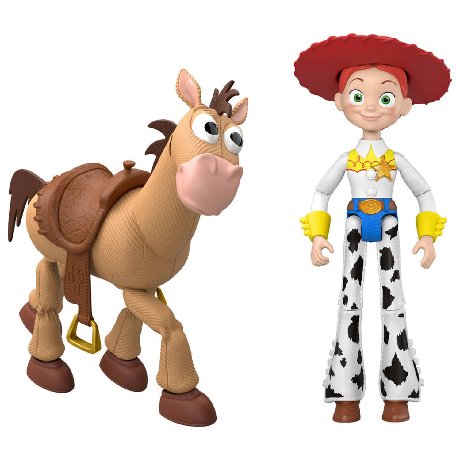 Disney Pixar Toy Story 5 Jessie si Bullseye set 2 figurine 18cm poza produsului