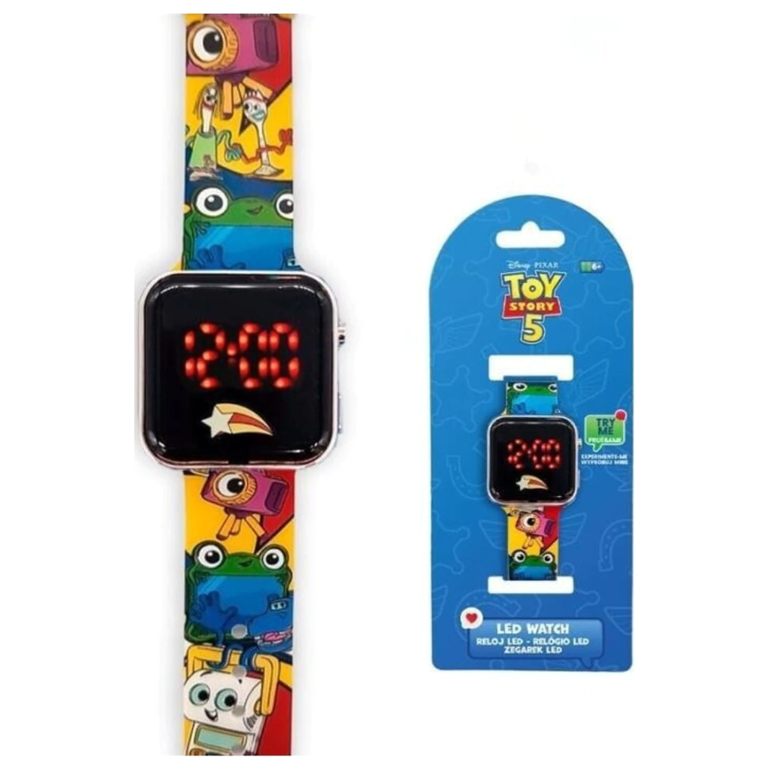 Disney Pixar Toy Story 5 ceas cu led poza produsului