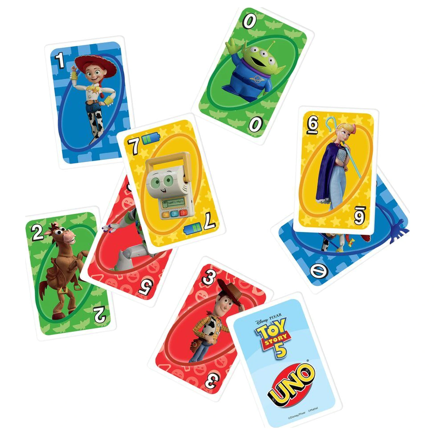 Disney Pixar Toy Story 5 joc de carti UNO poza produsului