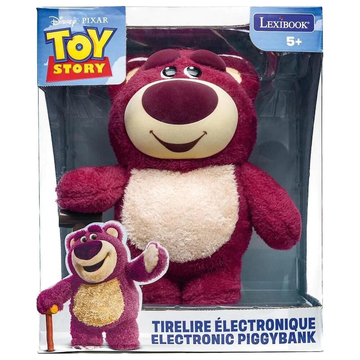 Disney Pixar Toy Story Lotso Casetofon electronic pusculita poza produsului