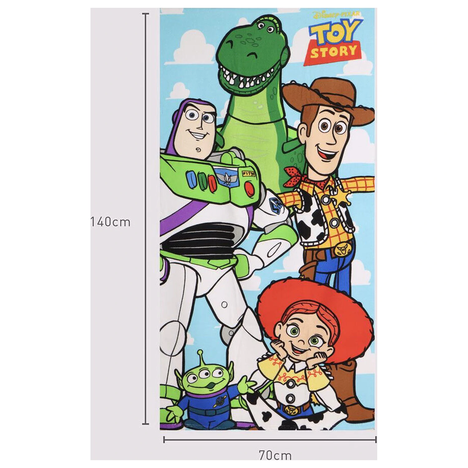 Disney Pixar Toy Story prosop de plaja din microfibra poza produsului