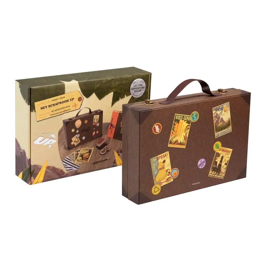 Set servietă album de însemnări Disney Pixar UP My Adventure Book poza produsului