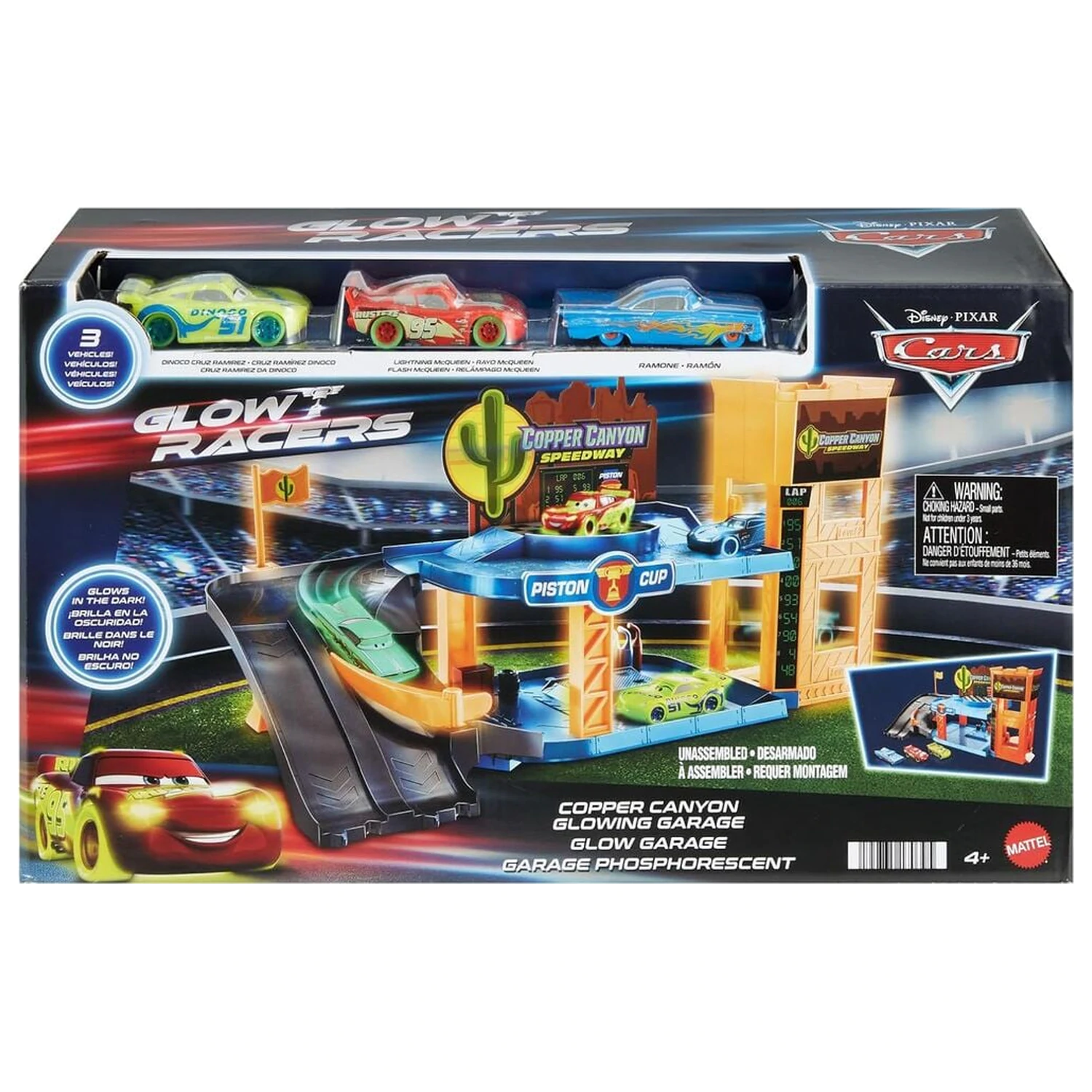 Set de joaca atelier Disney Pixar Cars Copper Canyon Glow poza produsului