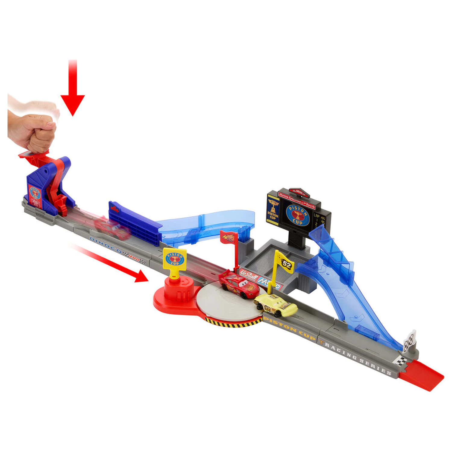 Disney Pixar Cars Piston Cup Stunting Speedway playset poza produsului
