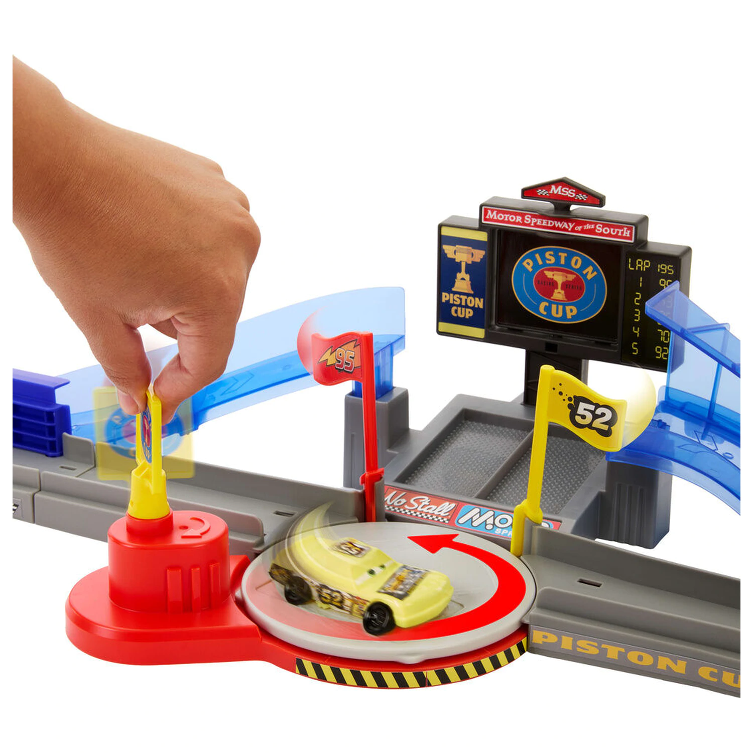 Disney Pixar Cars Piston Cup Stunting Speedway playset poza produsului