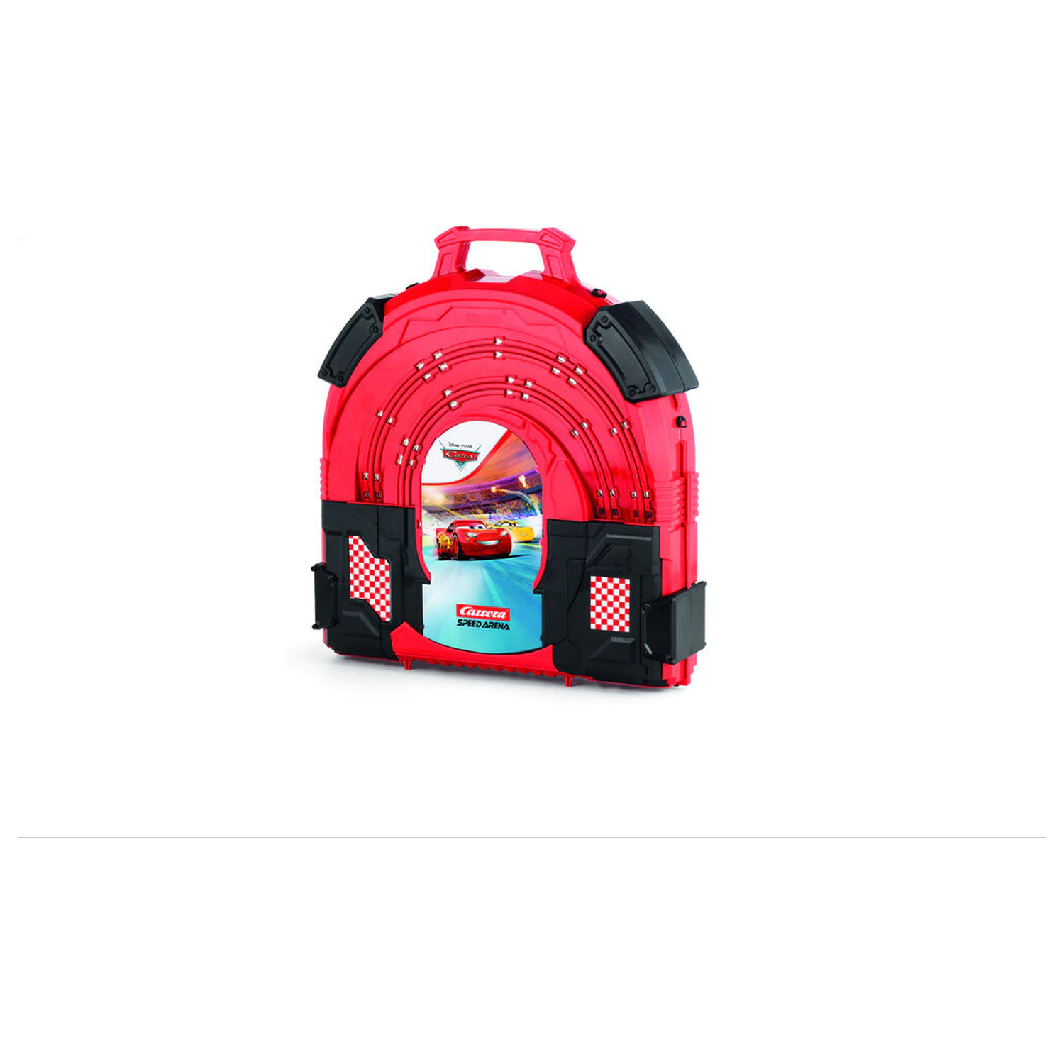 Disney Pixar Cars Race in a Case circuit de curse poza produsului