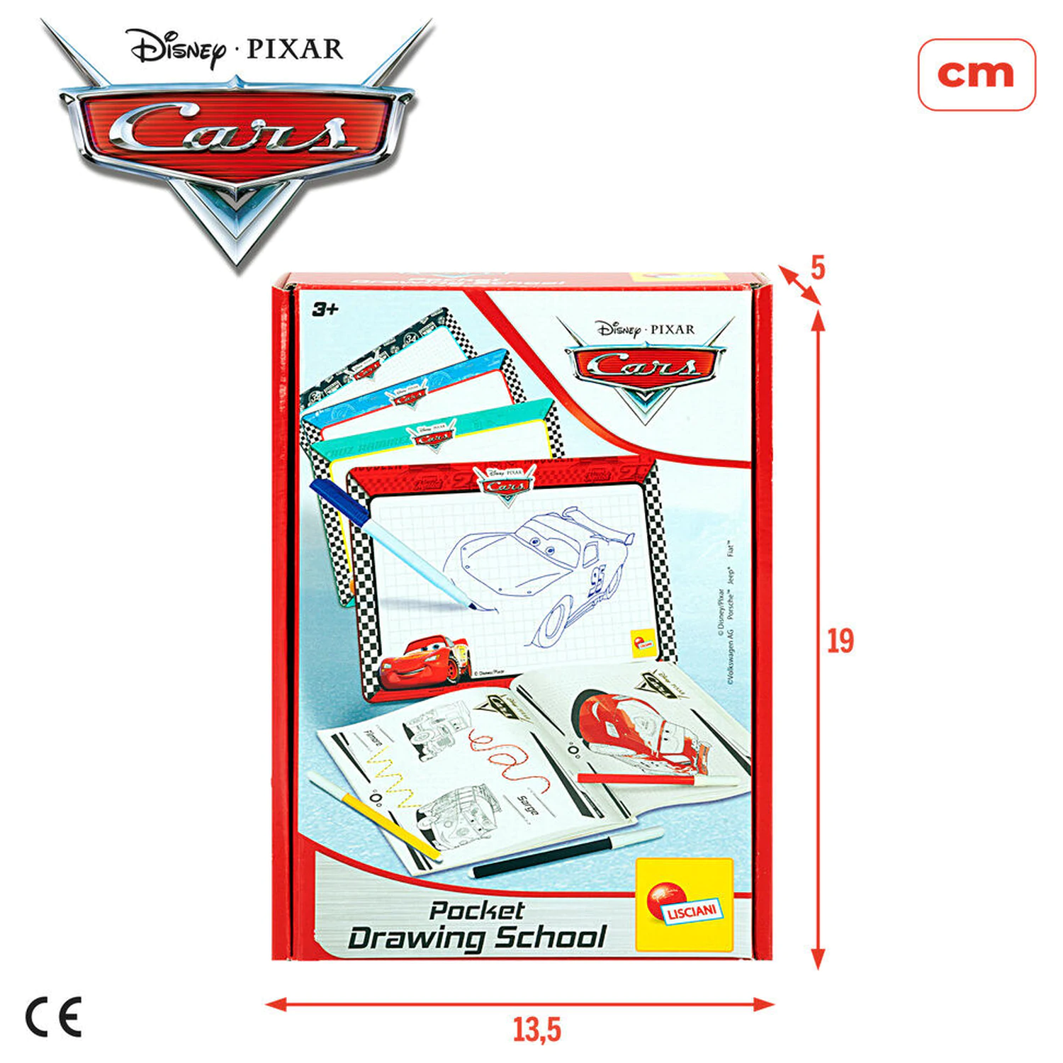 Disney Pixar Cars scoala de desen poza produsului