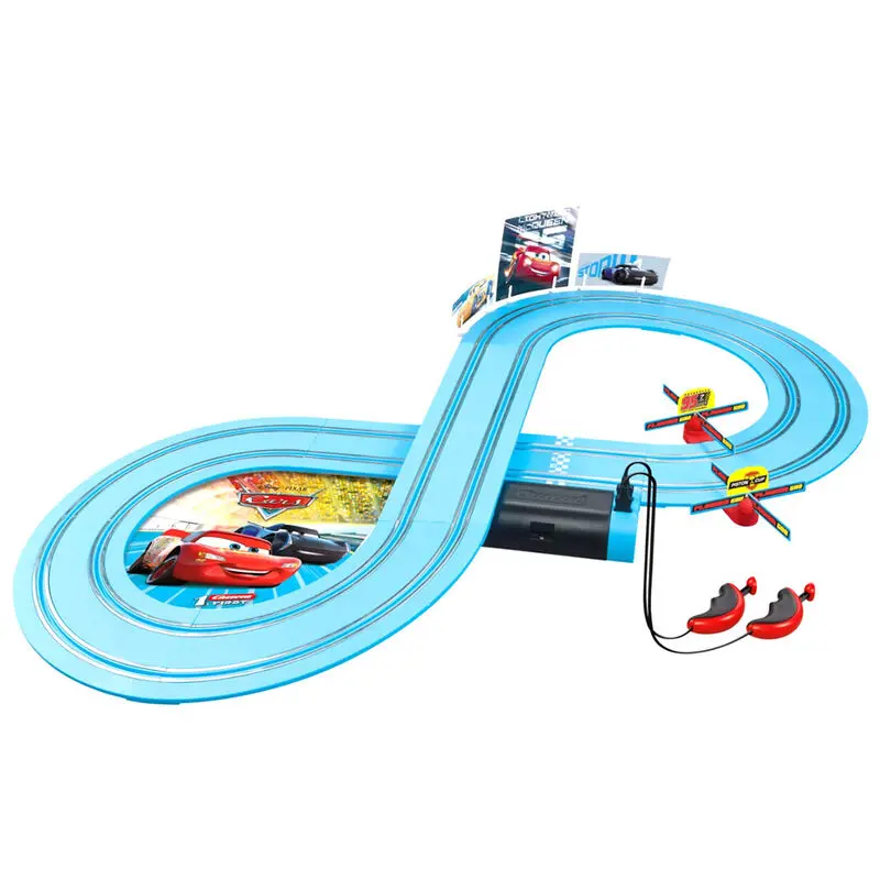 Disney Pixar Cars Rayo si Storm Circuit de curse poza produsului