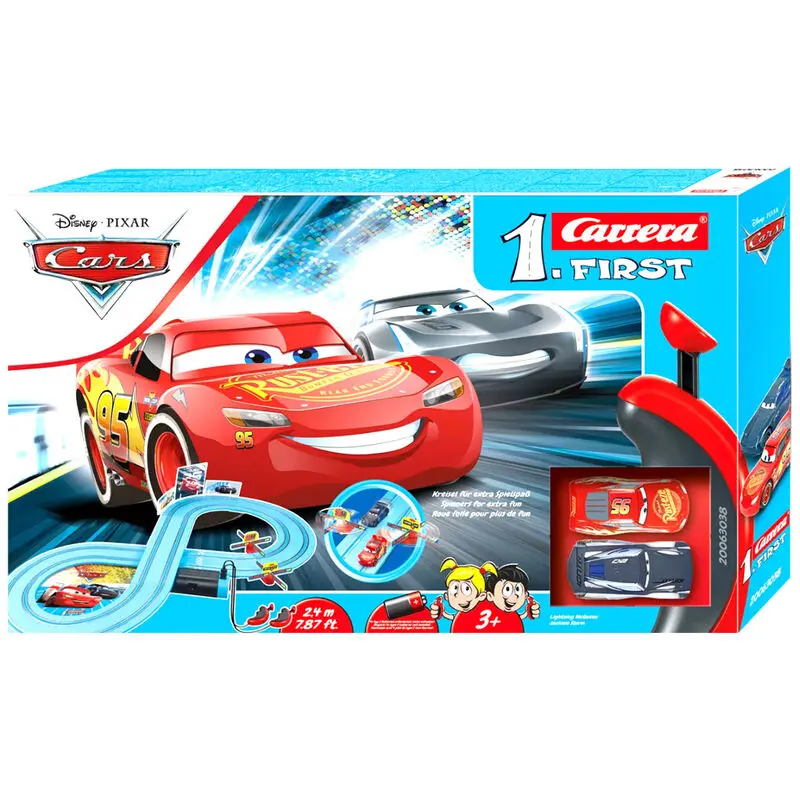 Disney Pixar Cars Rayo si Storm Circuit de curse poza produsului