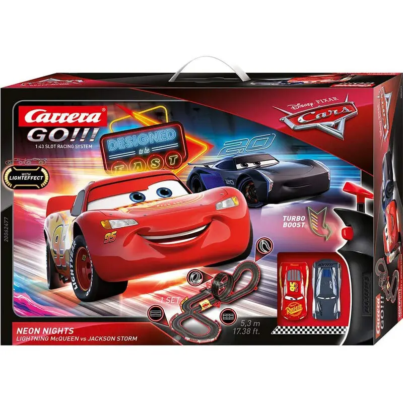 Disney·Pixar Cars Rayo & Storm Circuit de curse lumini poza produsului