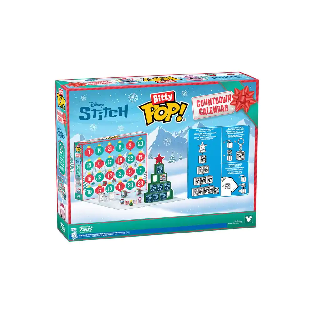 Disney Funko Bitty POP! Calendar de Advent Stitch Holiday poza produsului