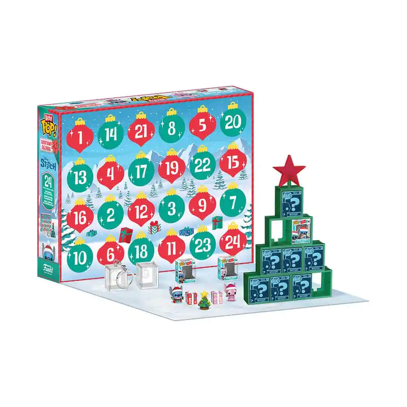 Disney Funko Bitty POP! Calendar de Advent Stitch Holiday poza produsului