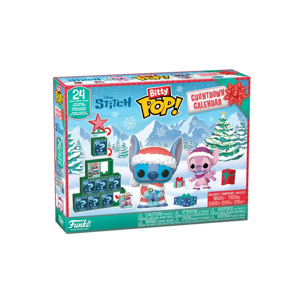 Disney Funko Bitty POP! Calendar de Advent Stitch Holiday poza produsului