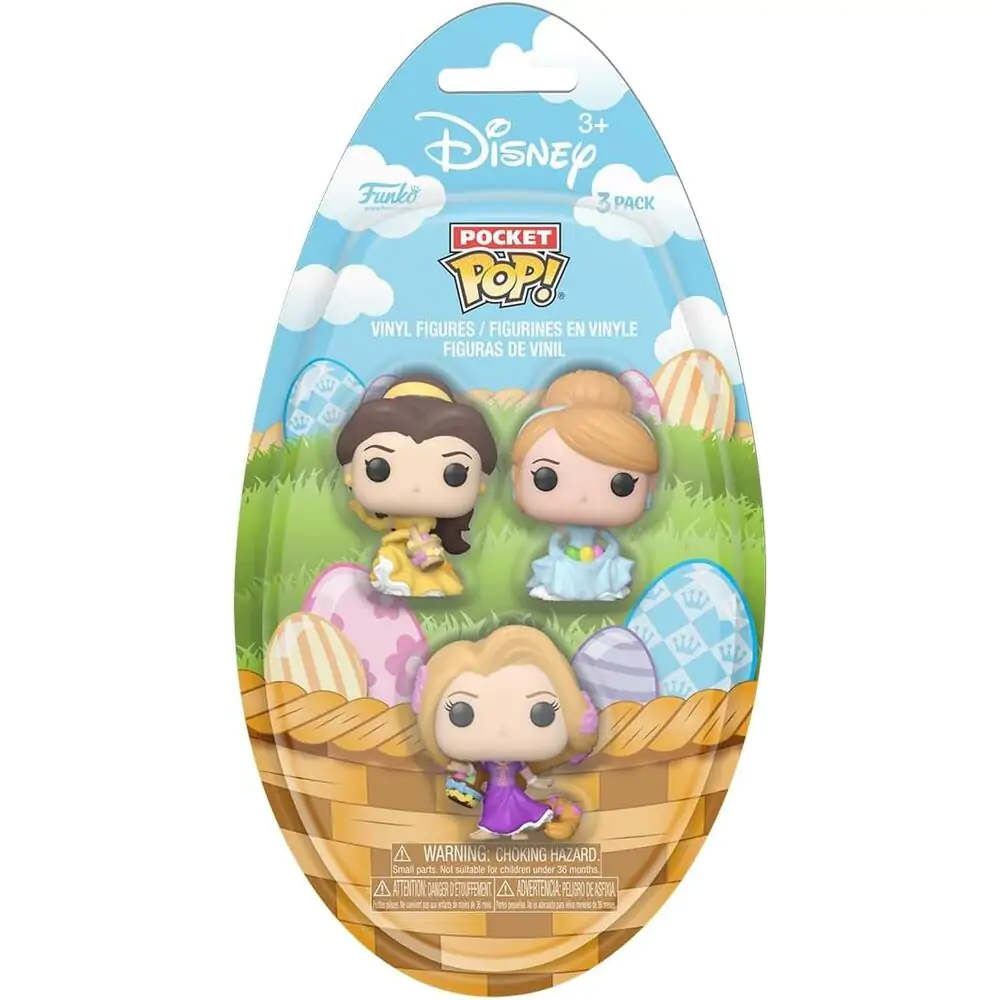 Disney Pocket Funko POP! Figurina Vinyl 3-Pack Ouă Prințesă 4 cm poza produsului