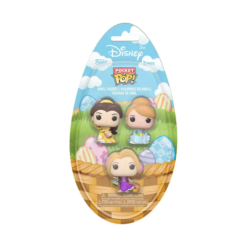 Disney Pocket Funko POP! Figurina Vinyl 3-Pack Ouă Prințesă 4 cm poza produsului