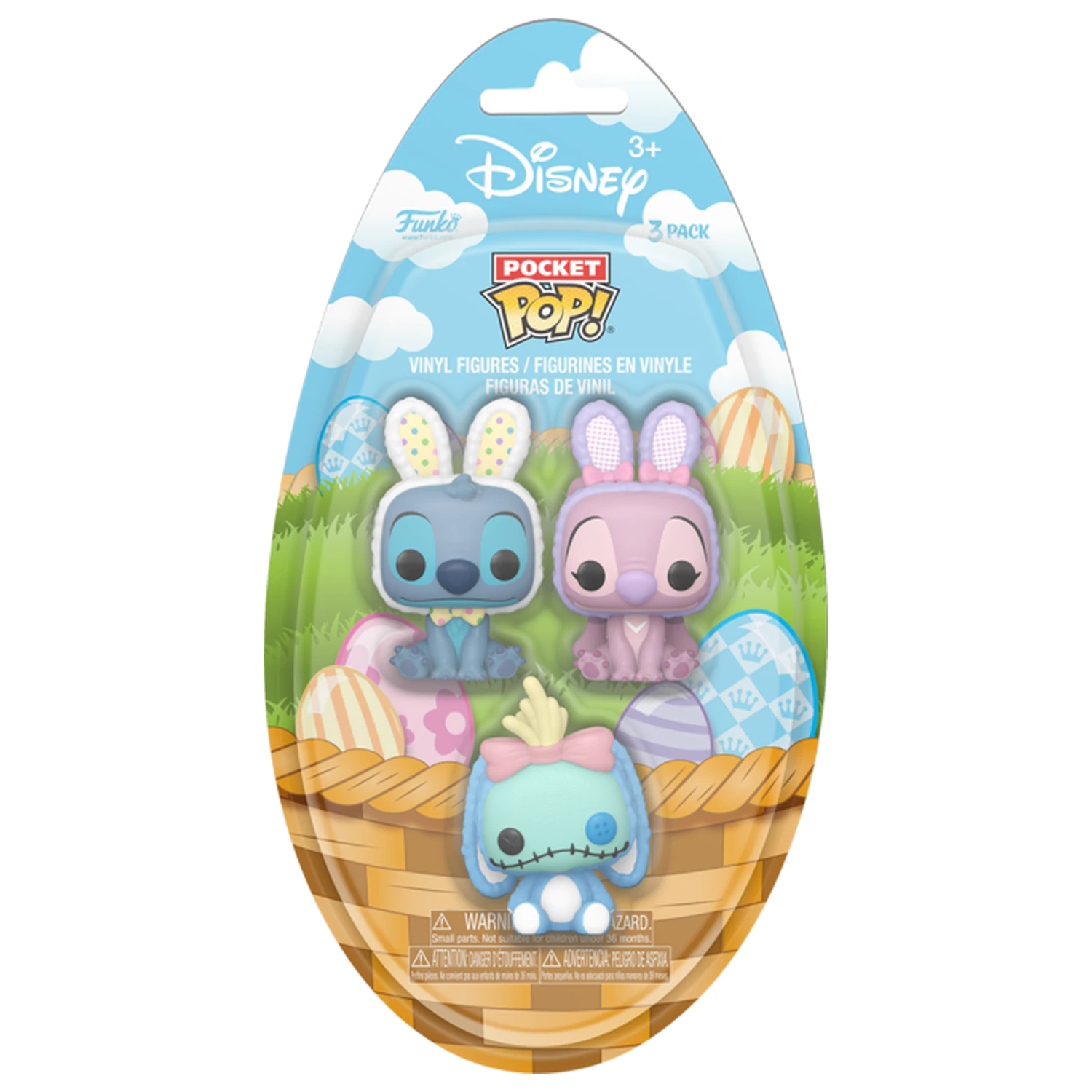 DISNEY Pocket Funko POP! Lilo & Stitch (3 bucăți) poza produsului