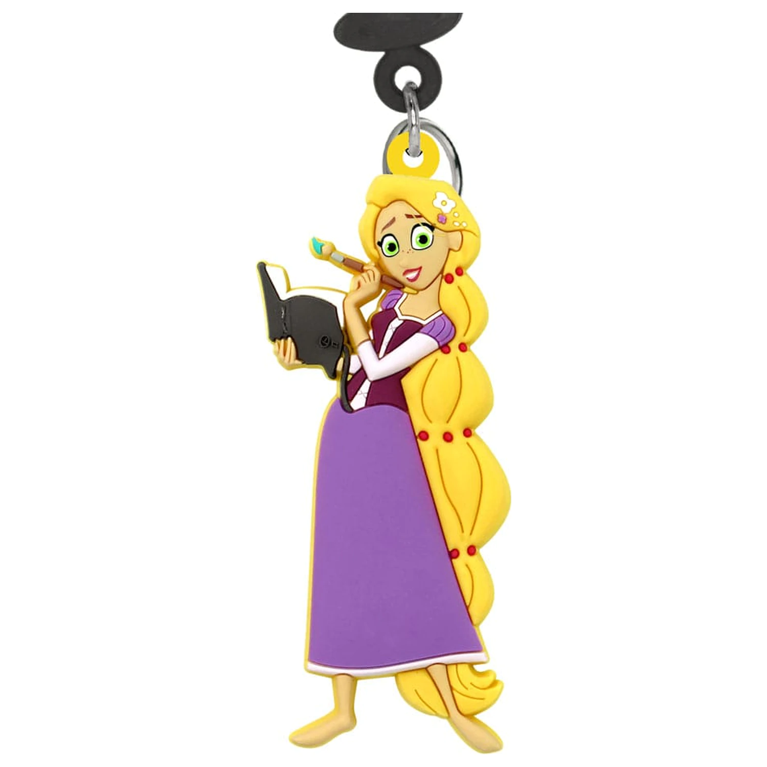 Disney Princess Soft Touch PVC Agrafa de geanta Rapunzel poza produsului