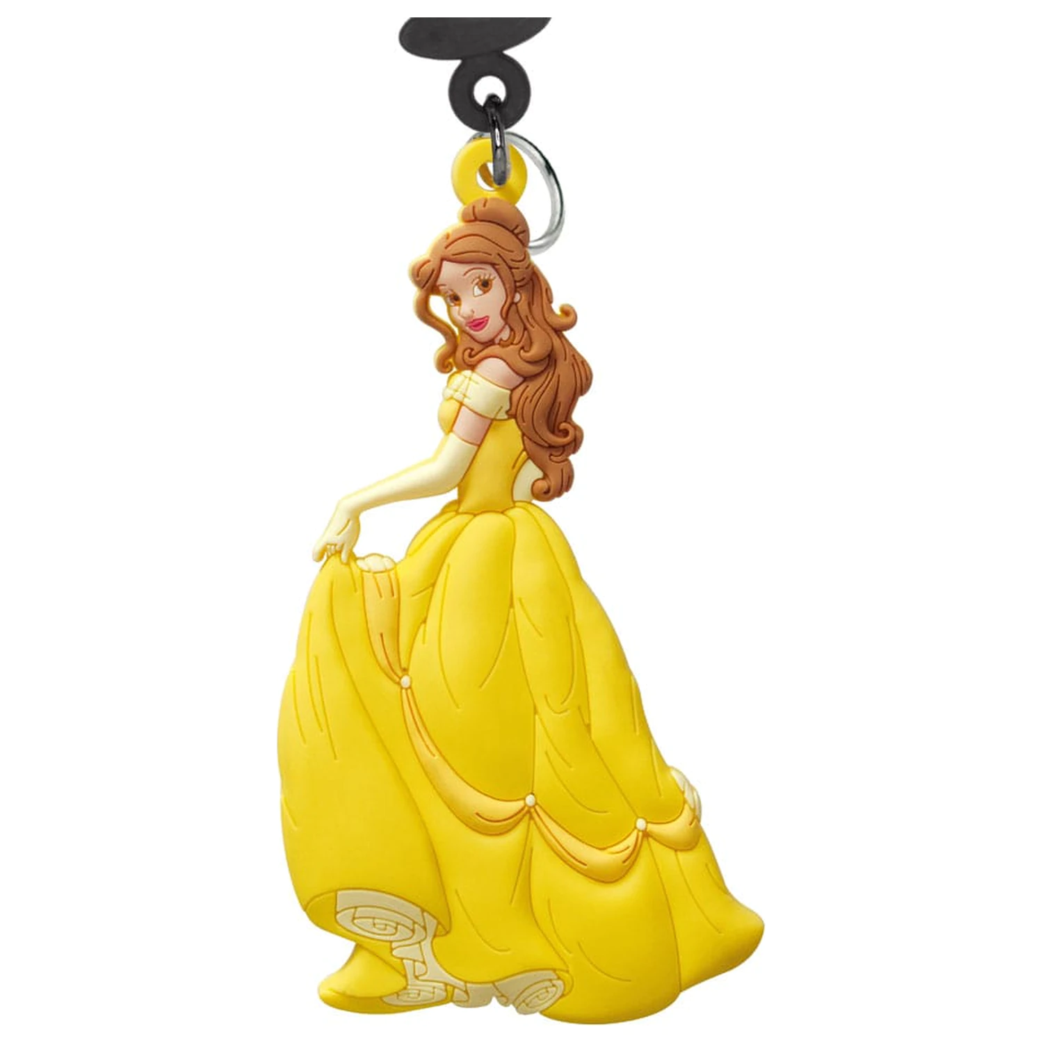 Disney Princess Soft Touch PVC Agrafa pentru geanta Belle poza produsului