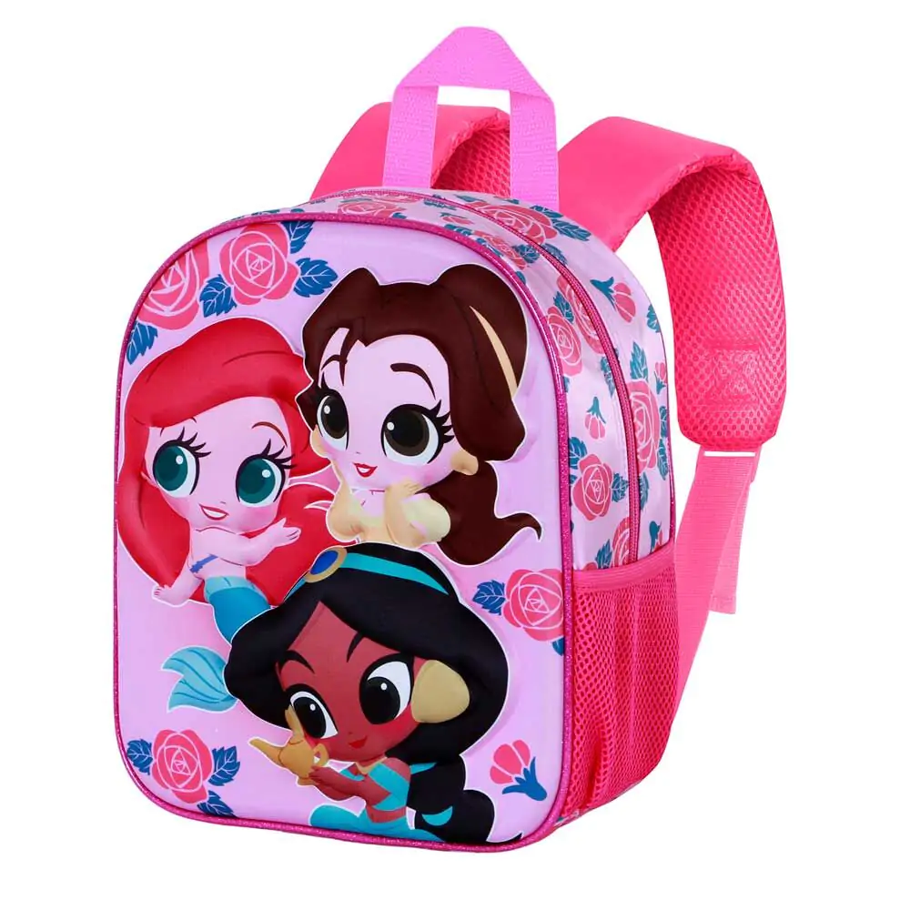 Rucsac 3D Disney Princess Flowers 31cm poza produsului