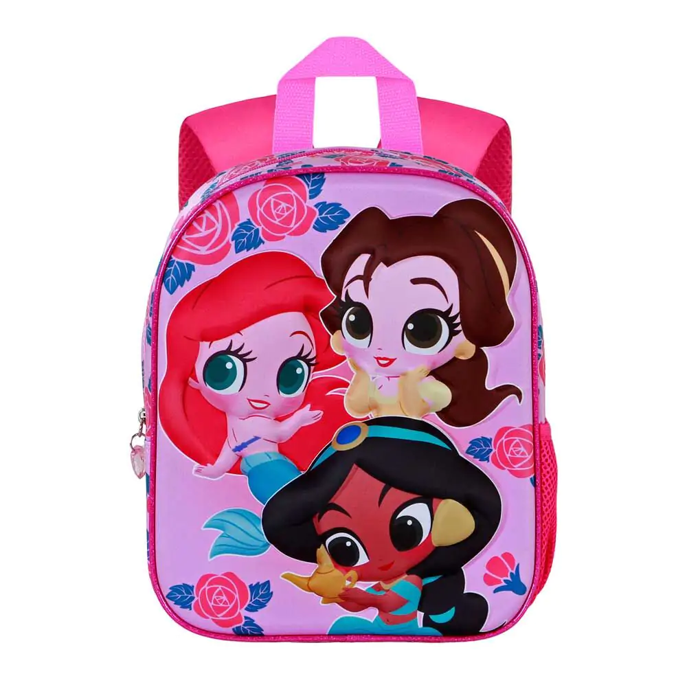 Rucsac 3D Disney Princess Flowers 31cm poza produsului