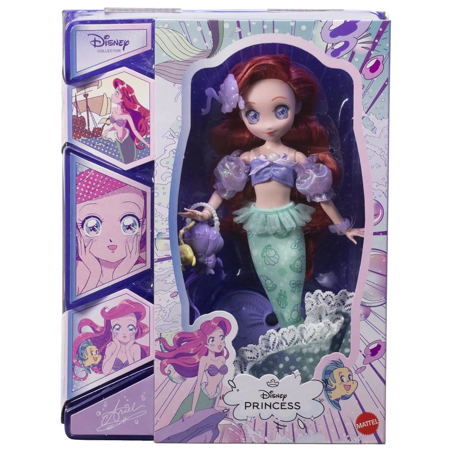 Disney Princess Papusa Manga Ariel 22 cm poza produsului