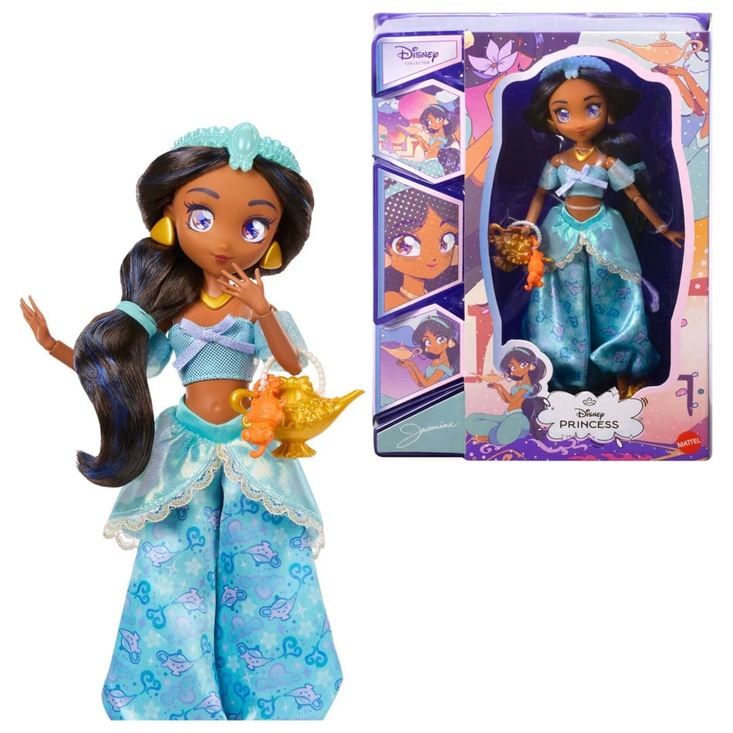 Păpușă Disney Princess Doll Manga Jasmine 22 cm poza produsului