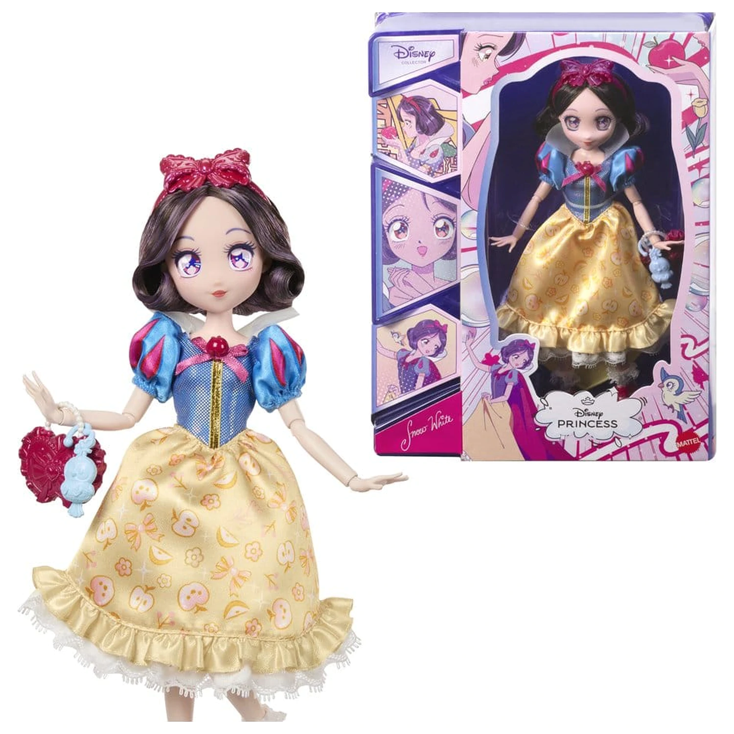 Disney Princess Doll Manga Snow White 22 cm poza produsului