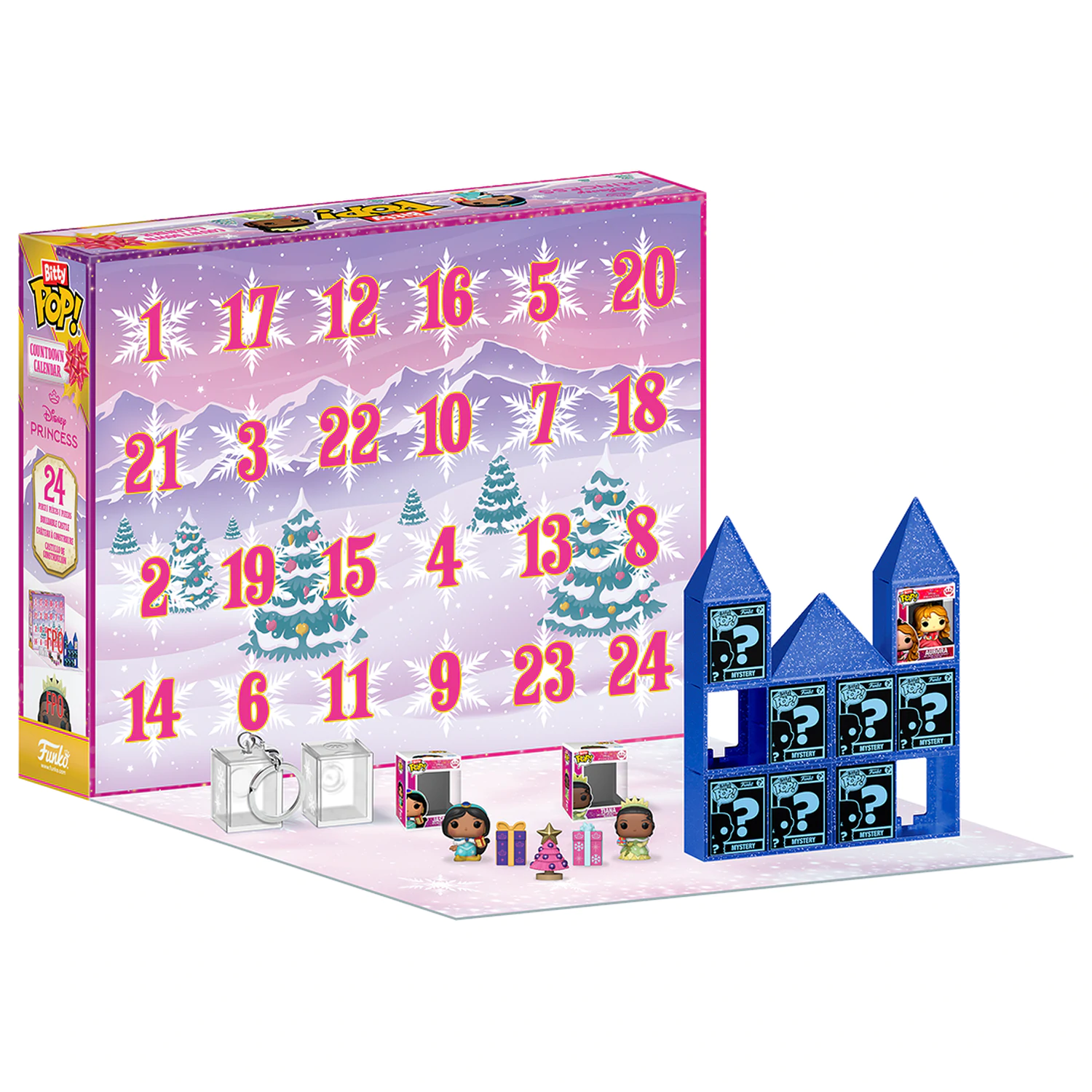 Disney Princess Funko Bitty POP! Calendar de Advent poza produsului