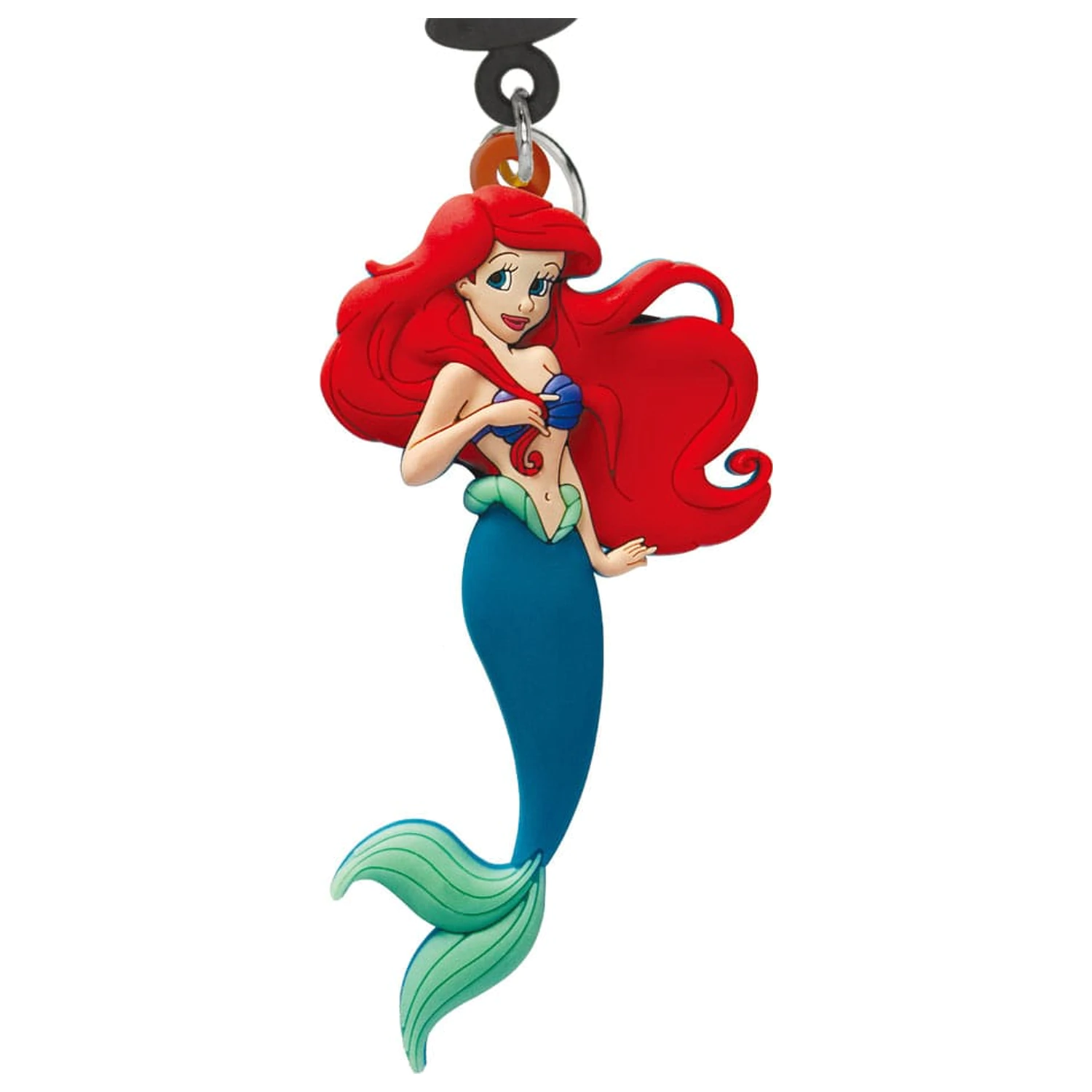 Disney Princess Soft Touch PVC Agrafa pentru geanta Ariel poza produsului